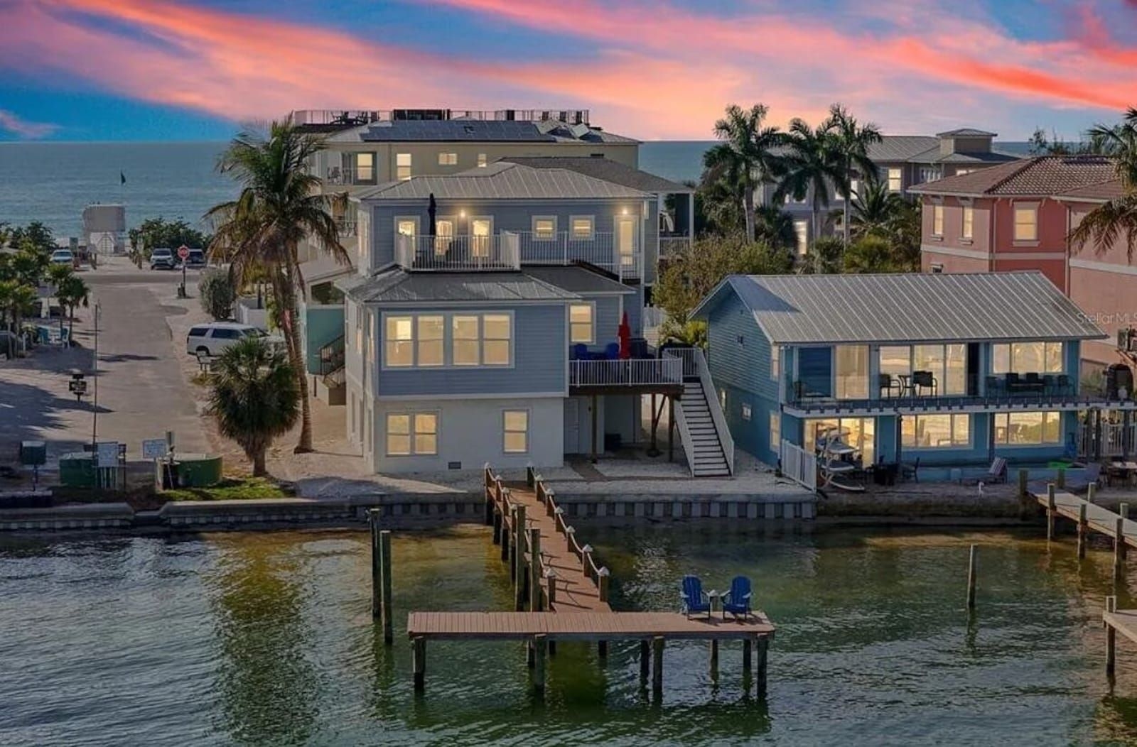 Canal front cottage
