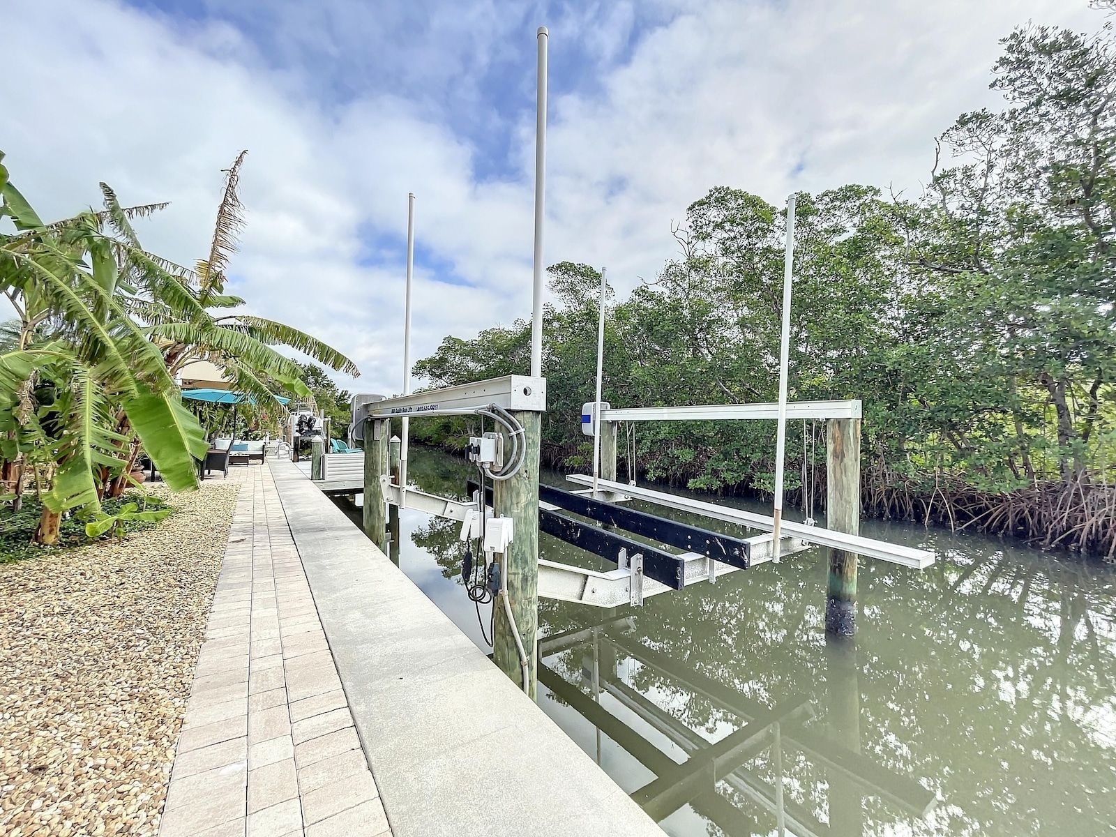 Canal front cottage