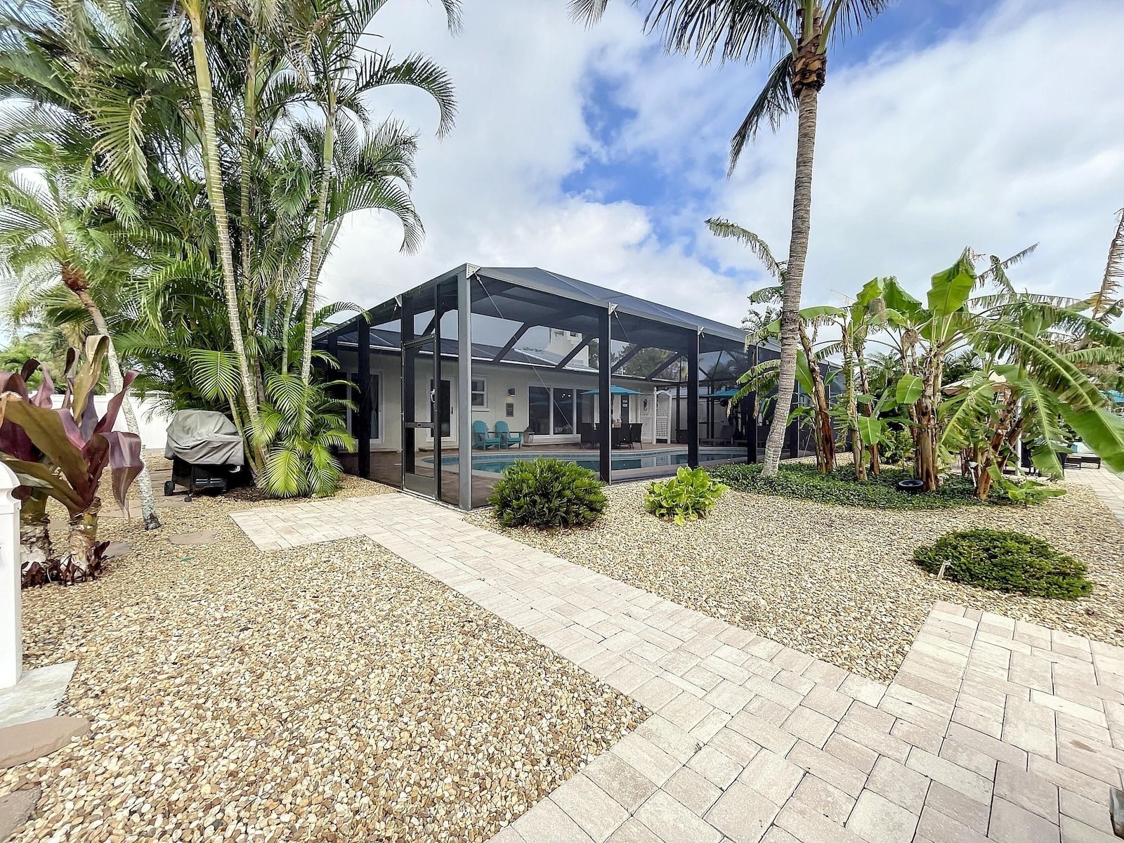 Canal front cottage